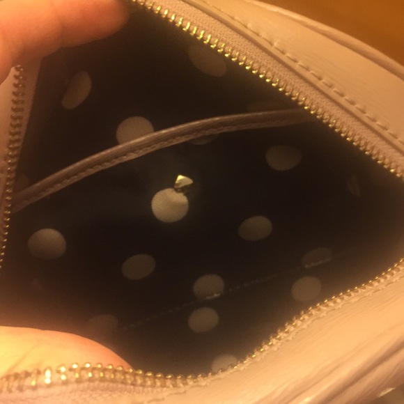 Kate Spade domed patent leather nude beige bag - Picture 5 of 8